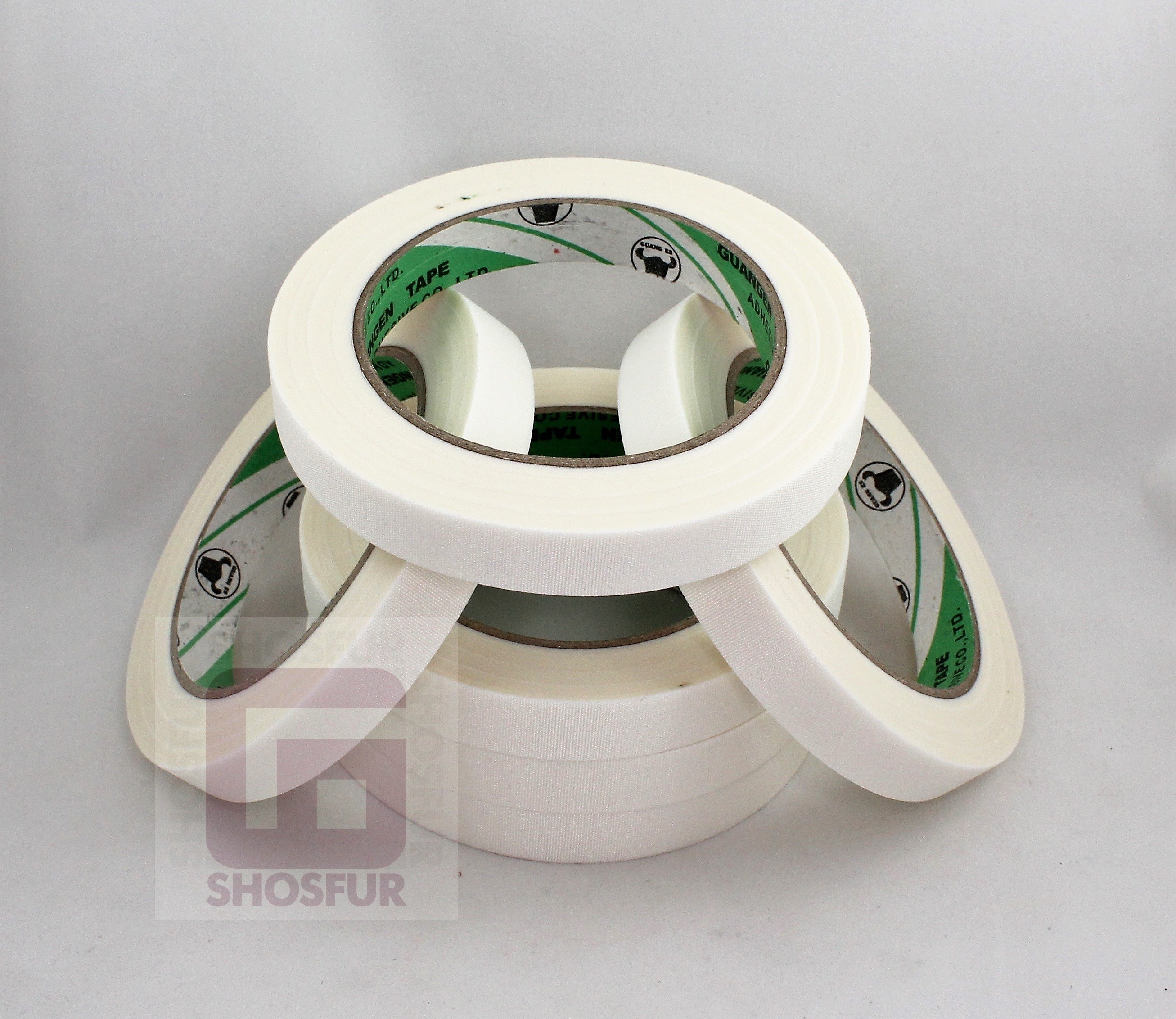Клеевая лента "GUANGEN TAPE" белая 1,5см