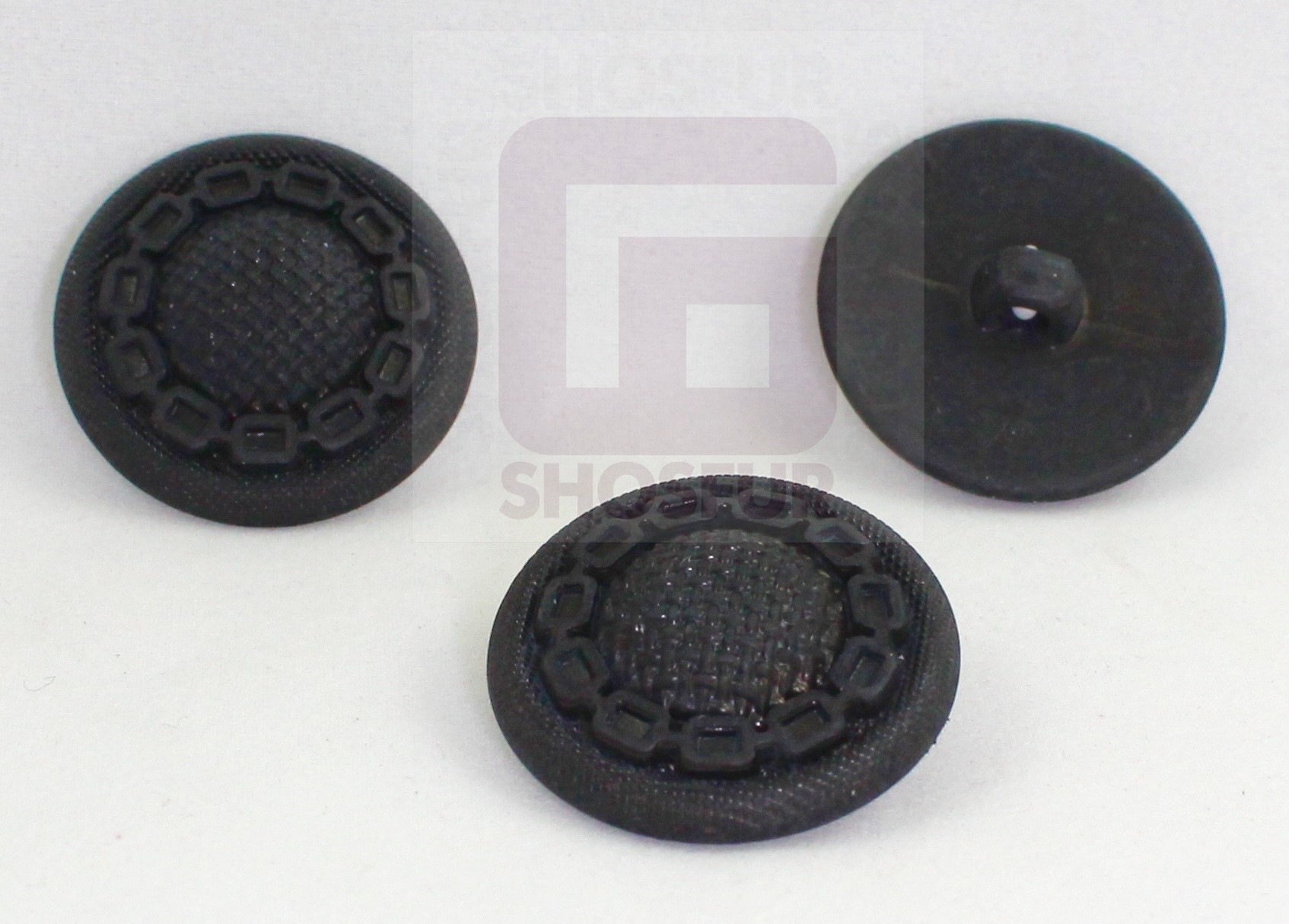 Пуговицы GS-05 чёрные 44L(28mm)