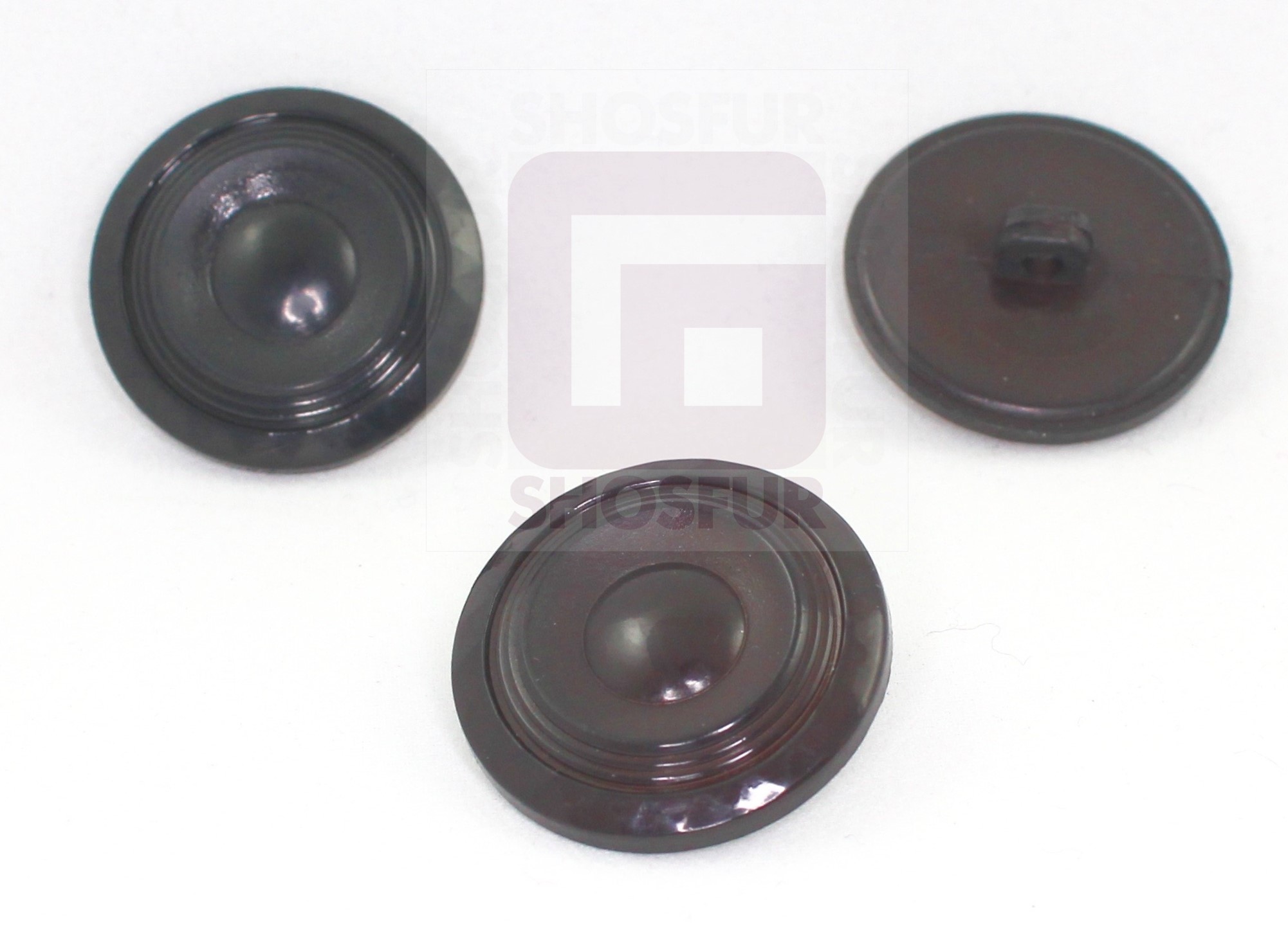 Пуговицы GS-22 т. коричневые 44L(28mm) ]