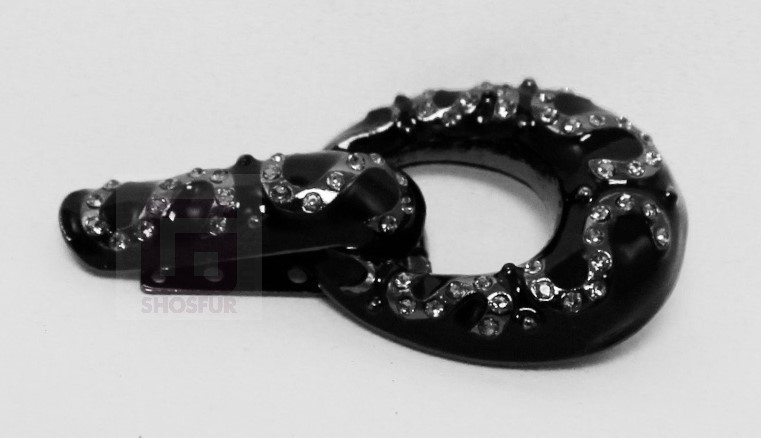 Клипсы металические KLD - 0042 т. никель