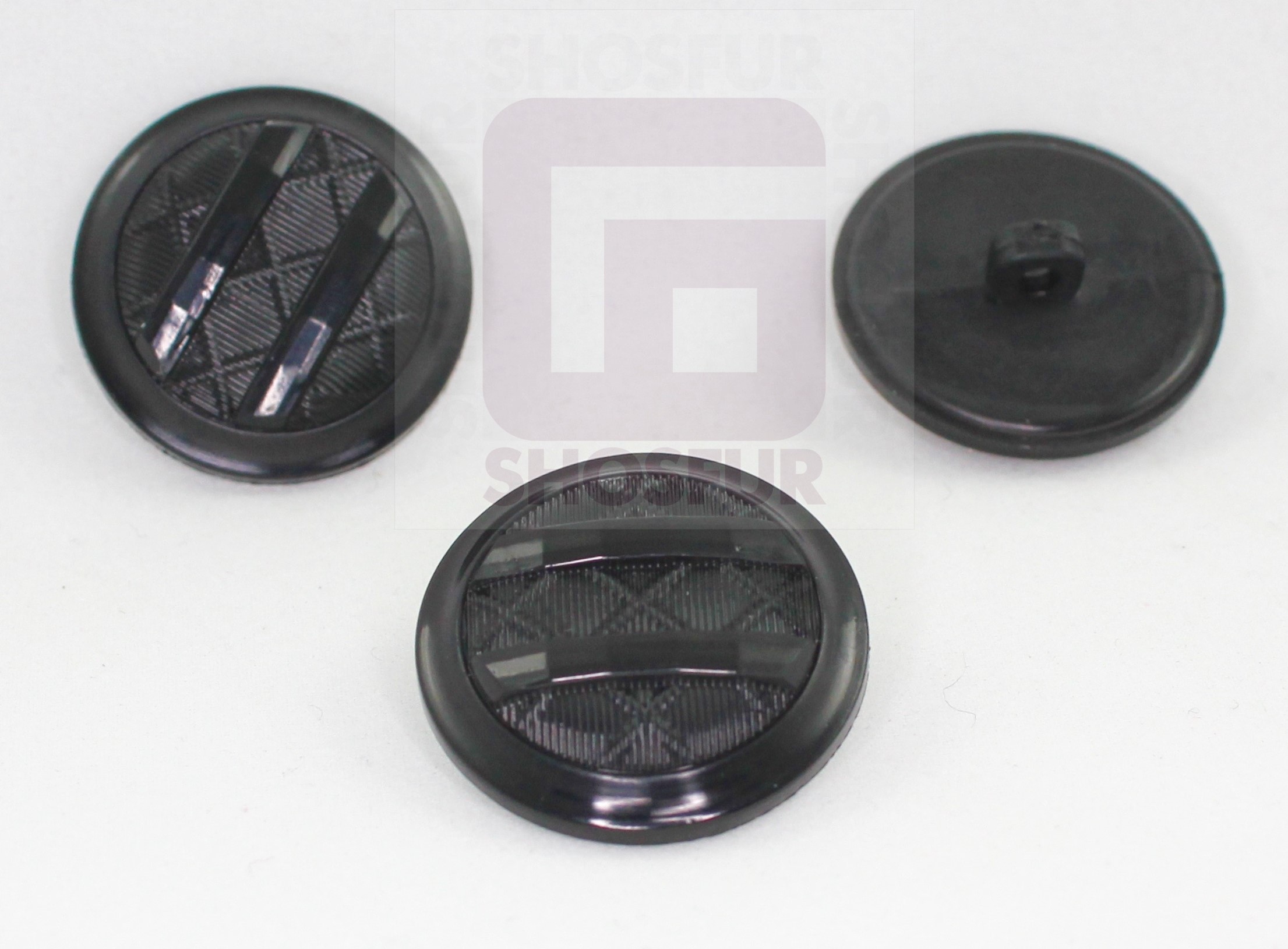 Пуговицы GS-21 чёрные 44L(28mm) ]