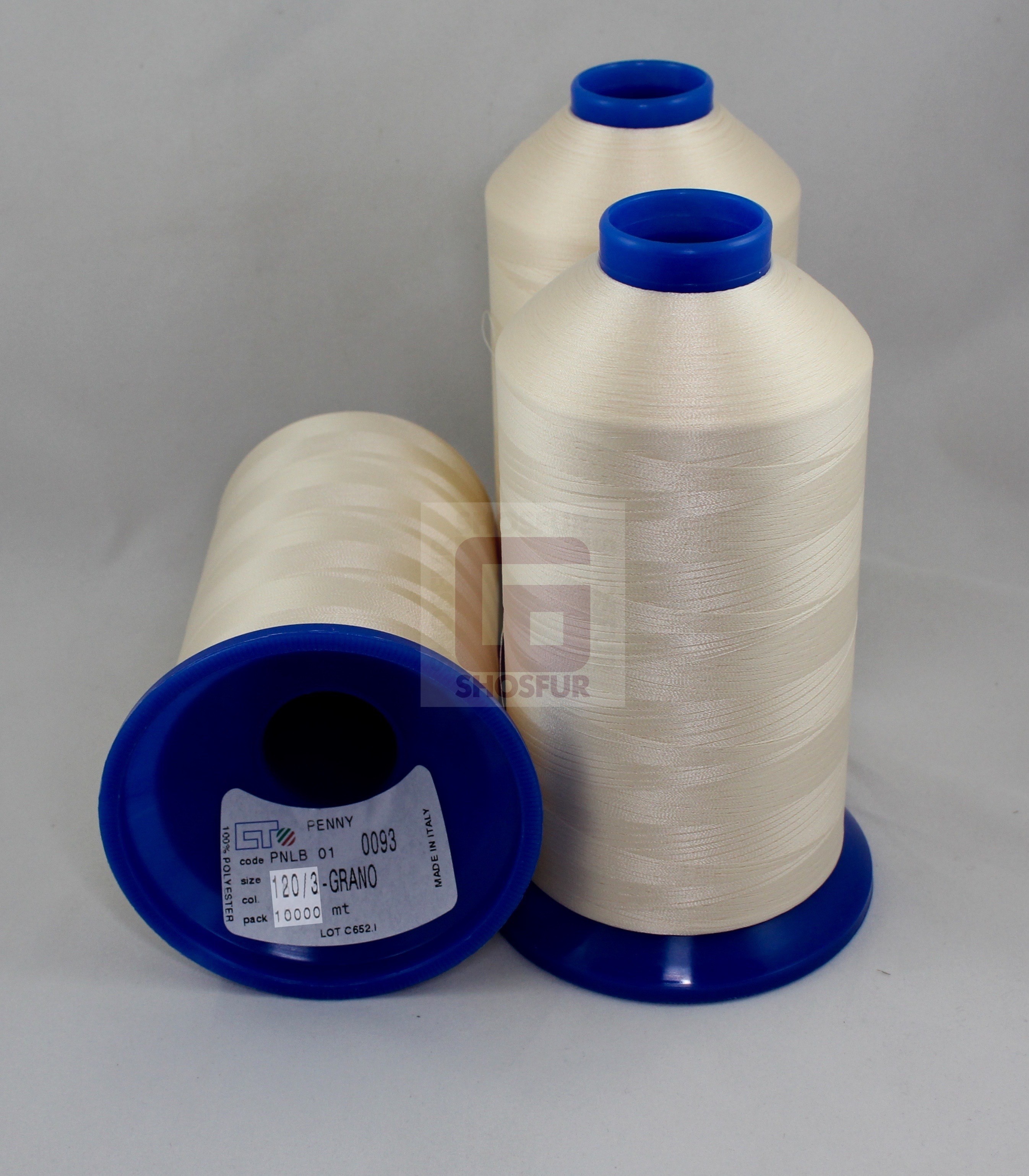 Нитки Penny SDT120/3 10000м GRANO (0093) цв. светло-бежевый