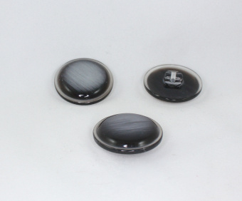 Пуговицы GS-17  черные 44L(28mm) ]