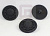 Пуговицы GS-05 чёрные 44L(28mm)