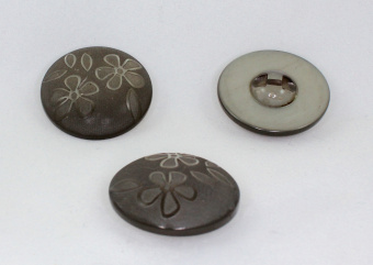 Пуговицы КОРИЧНЕВЫЕ