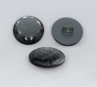 Пуговицы GS-77серые 44L(28mm) ]