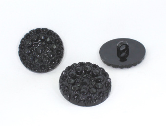 Пуговицы GS-20 чёрные 44L(28mm) [