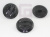 Пуговицы GS-21 чёрные 44L(28mm) ]
