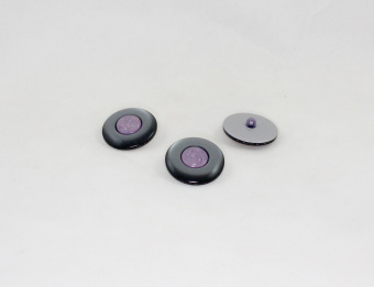 Пуговицы черные 44L(28mm)
