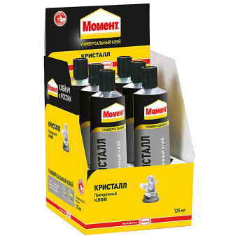 Клей момент "Кристалл" 125мл