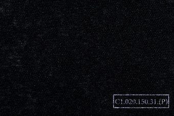 Флизелин черный 020 (1м)ширина (1,5м)