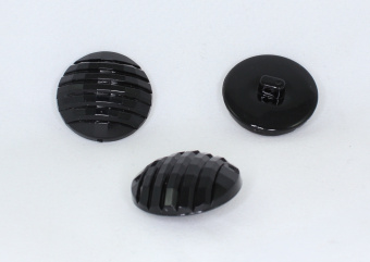 Пуговицы GS-19 черные 44L(28mm) ]