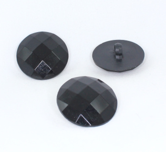 Пуговицы  чёрные 44L(28mm) ]